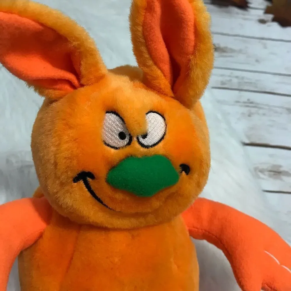 Orange Ziggles Movers and Shakers‎ Soft Toy Plush Vibrates Giggles Halloween